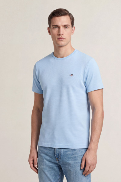 PÓLÓ GANT TEXTURE SS T-SHIRT - Kép 1