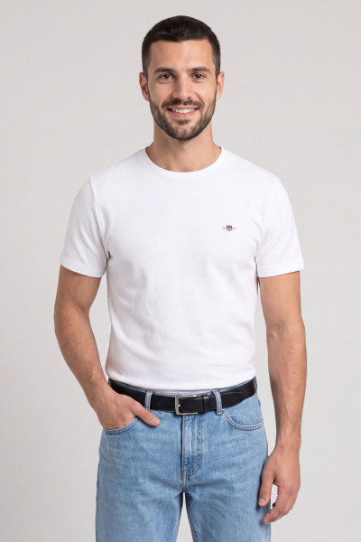 PÓLÓ GANT TEXTURE SS T-SHIRT - Kép 1