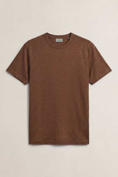 TRIČKO GANT LINEN SS T-SHIRT - Fotografie č. 1