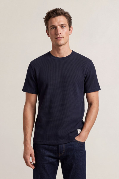 TRIČKO GANT WASHED WAFFLE SS TSHIRT - Fotografia č. 1