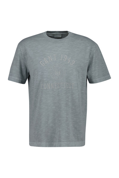 TRIČKO GANT TONAL EMBROIDERED SS TSHIRT - Fotografie č. 1