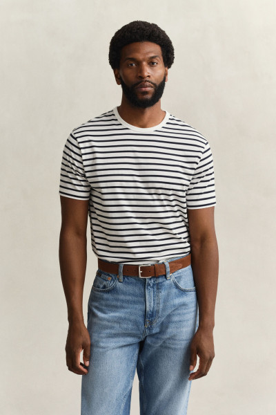 PÓLÓ GANT PIMA STRIPE SS TSHIRT - Kép 1
