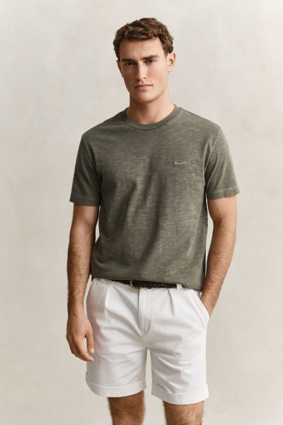 TRIČKO GANT WASHED SLUB SS TSHIRT - Fotografia č. 1