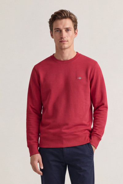 MIKINA GANT REG SHIELD C-NECK SWEAT - Fotografia č. 1