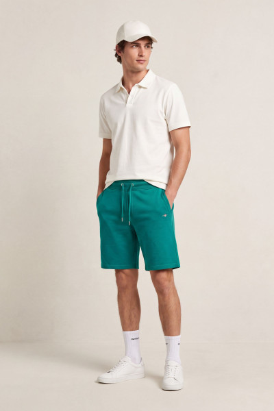 TEPLÁKOVÉ ŠORTKY GANT REG SHIELD SWEAT SHORTS - Fotografia č. 1