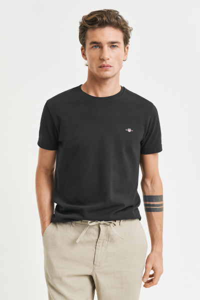 PÓLÓ GANT SLIM PIQUE SS T-SHIRT - Kép 1