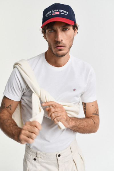 PÓLÓ GANT SLIM PIQUE SS T-SHIRT - Kép 1