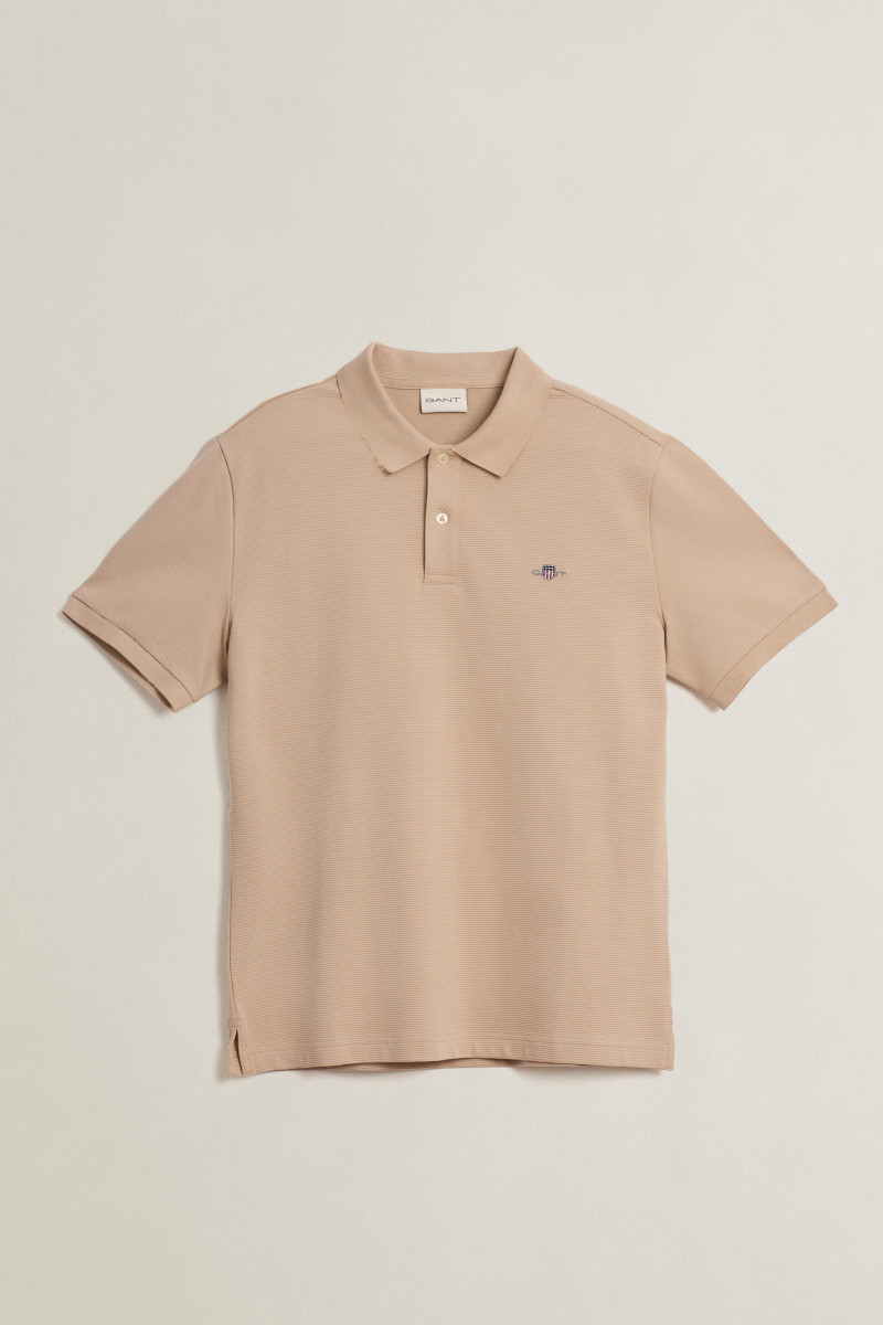 E-shop POLOKOŠILE GANT TEXTURED POLO DRY SAND