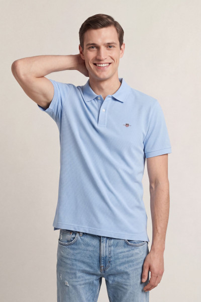 PÓLÓ GANT TEXTURED POLO - Kép 1