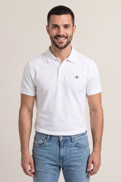 PÓLÓ GANT TEXTURED POLO - Kép 1