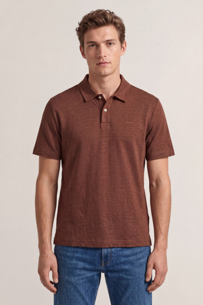 POLOKOŠEĽA GANT LINEN SS POLO - Fotografia č. 1