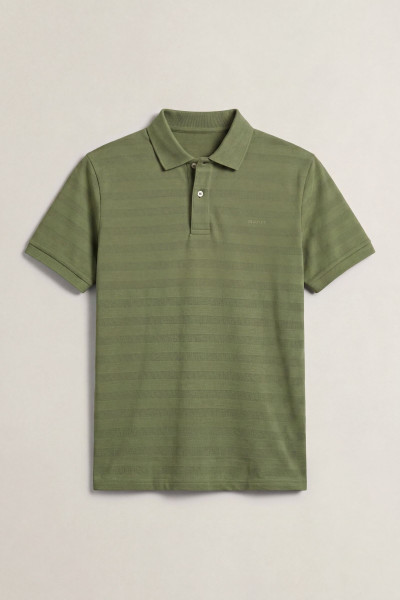 PÓLÓ GANT TEXTURE STRIPE SS POLO - Kép 1