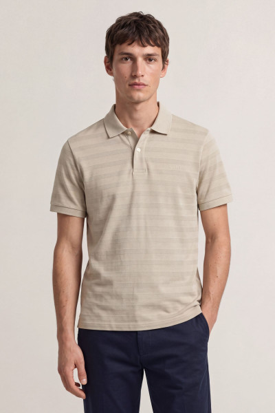POLOKOŠEĽA GANT TEXTURE STRIPE SS POLO - Fotografia č. 1