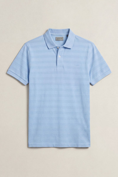 PÓLÓ GANT TEXTURE STRIPE SS POLO - Kép 1