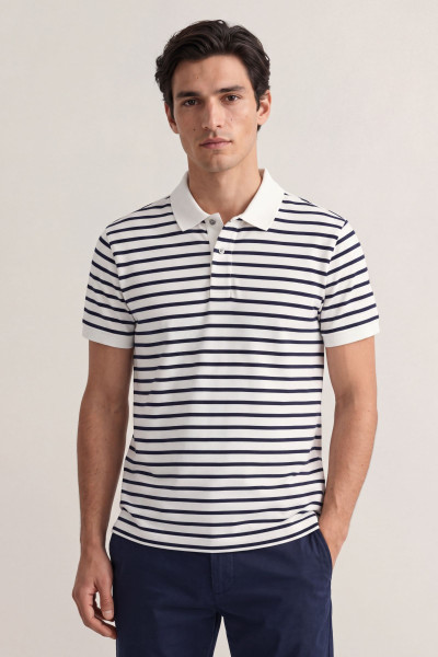 POLOKOŠEĽA GANT PIMA STRIPED SS POLO - Fotografia č. 1