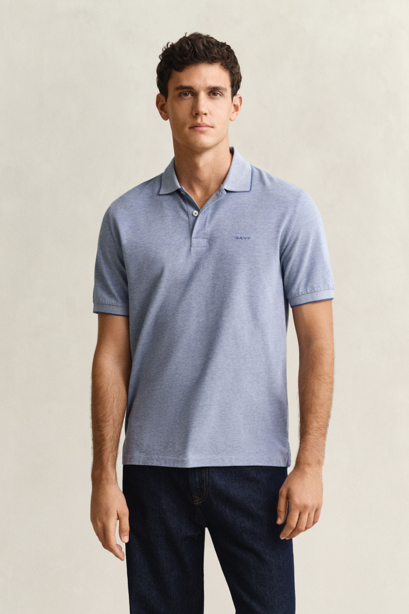 E-shop POLOKOŠILE GANT 2 TONE SS POLO VINTAGE BLUE