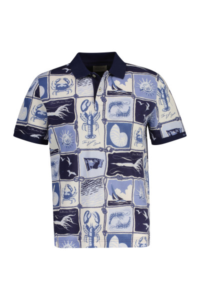 PÓLÓ GANT PRINTED SS POLO - Kép 1