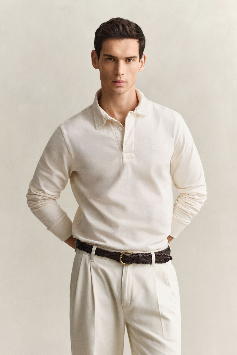 POLOKOŠILE GANT WASHED SLUB HEAVY RUGGER CREAM