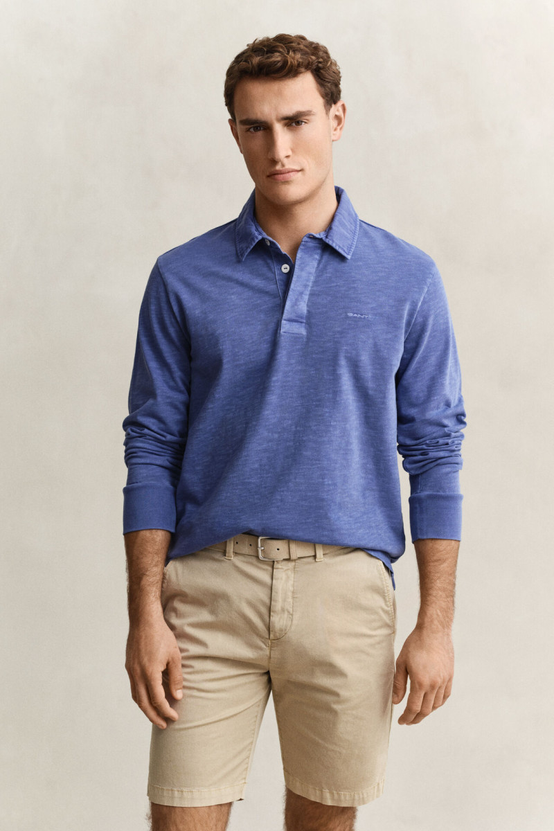 E-shop POLOKOŠILE GANT WASHED SLUB HEAVY RUGGER VINTAGE BLUE