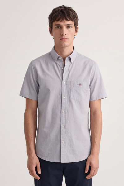 KOŠEĽA GANT REG CLASSIC POPLIN SS SHIRT - Fotografia č. 1