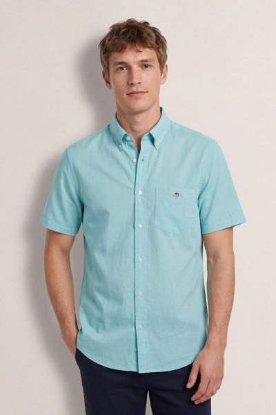 KOŠEĽA GANT REG CLASSIC POPLIN SS SHIRT - Fotografia č. 1
