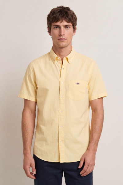KOŠEĽA GANT REG CLASSIC POPLIN SS SHIRT - Fotografia č. 1
