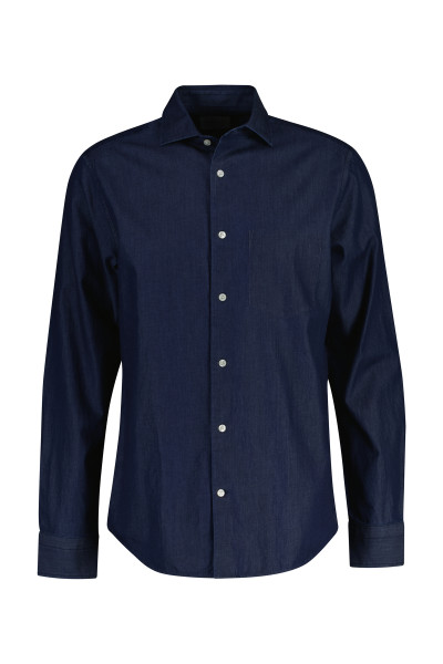 KOŠEĽA GANT REG INDIGO TWILL SHIRT - Fotografia č. 1