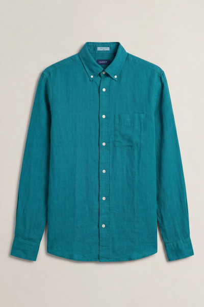 KOŠILE GANT REG GMNT DYED LINEN SHIRT - Fotografie č. 1