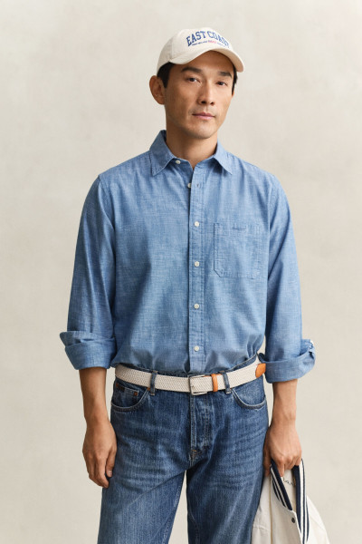ING GANT REG CHAMBRAY SHIRT - Kép 1