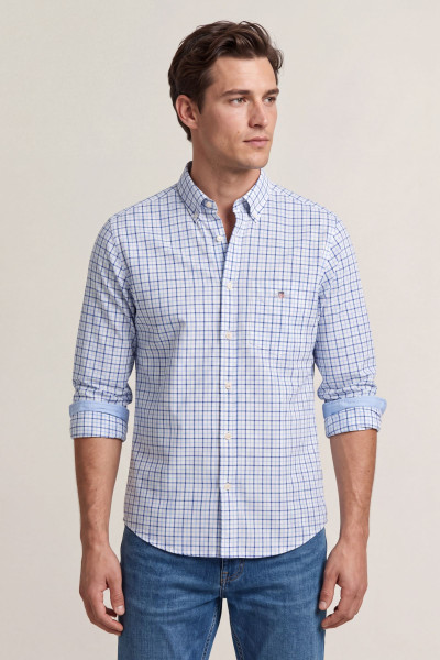 ING GANT REG CLASSIC POPLIN CHECK - Kép 1