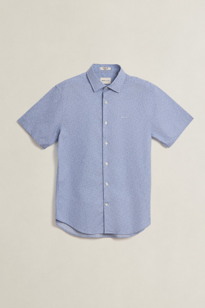 KOŠEĽA GANT REG POPLIN AOP SS SHIRT - Fotografia č. 1
