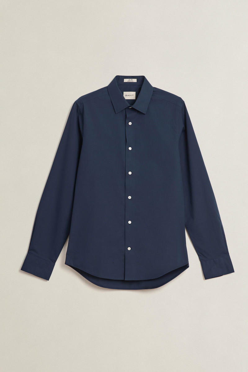 KOŠILE GANT SLIM POPLIN STRETCH SHIRT MARINE