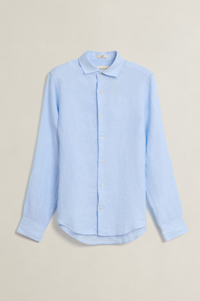 KOŠILE GANT SLIM LINEN SHIRT - Fotografie č. 1