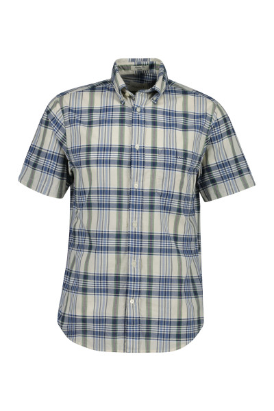 ING GANT REG INDIAN MADRAS CHECK SS SHIRT - Kép 1