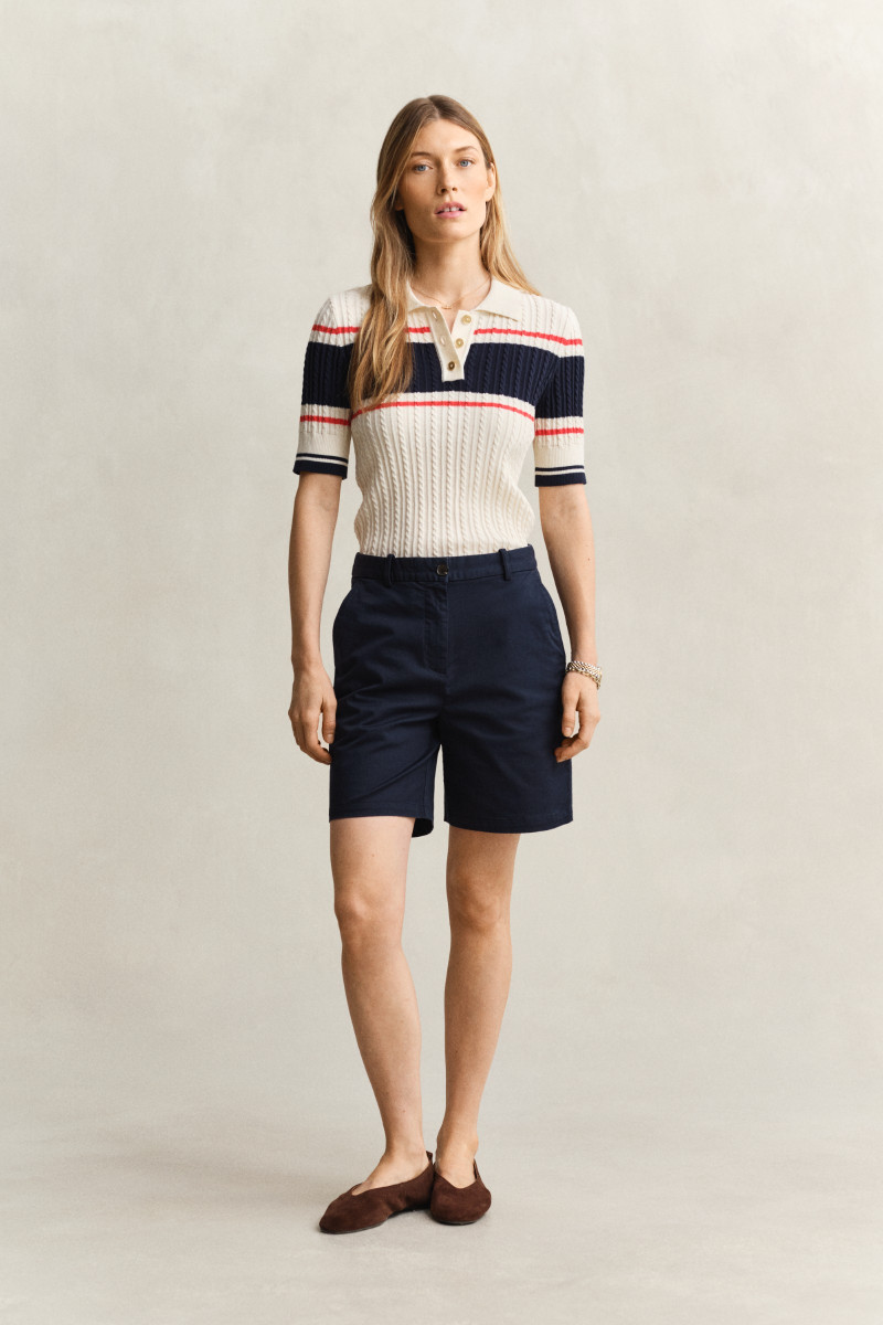 ŠORTKY GANT CHINO SHORTS EVENING BLUE