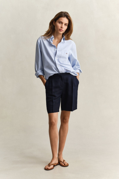 ŠORTKY GANT TAILORED LINEN BLEND SHORTS - Fotografia č. 1