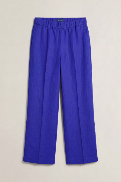 NADRÁG GANT LINEN BLEND PULL ON PANTS - Kép 1