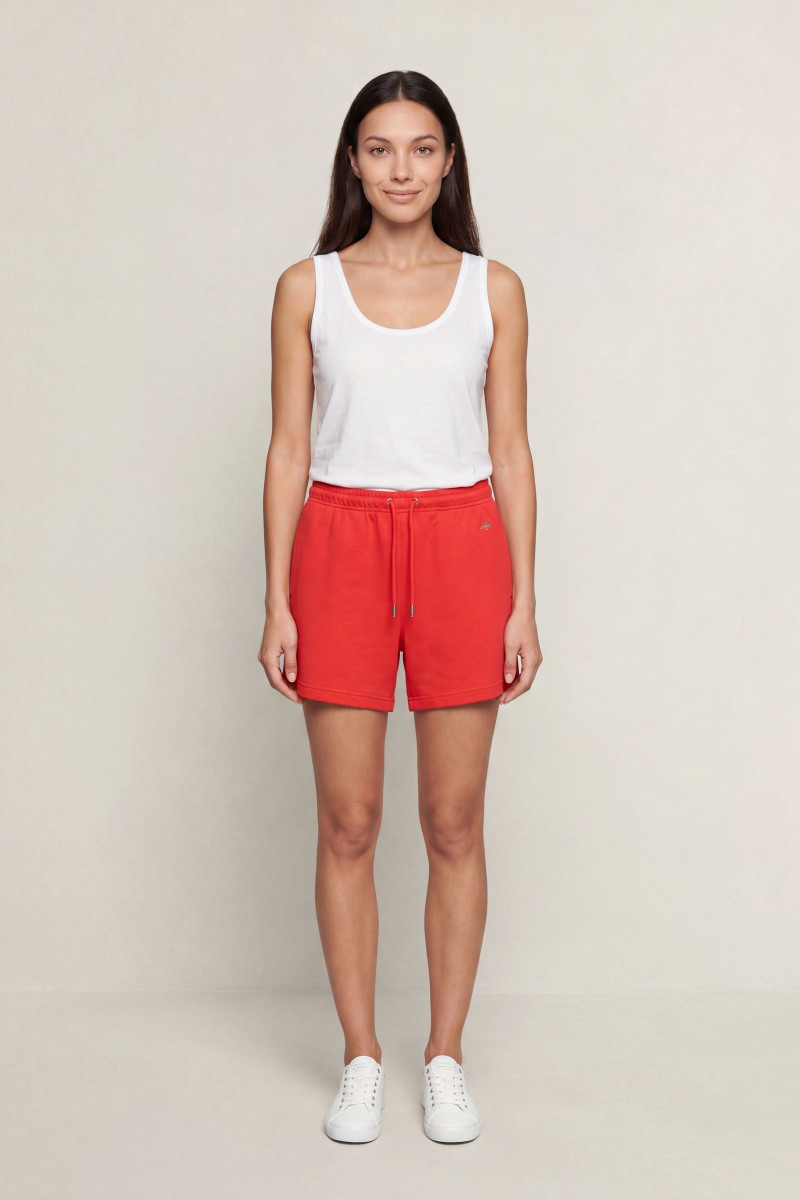 TEPLÁKOVÉ ŠORTKY GANT REG SHIELD SHORTS PERFECT RED