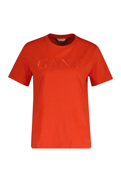 PÓLÓ GANT REG TONAL GRAPHIC SS T-SHIRT - Kép 1