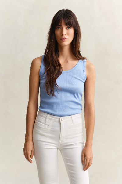TOP GANT SLIM RIBBED TANK TOP - Kép 1