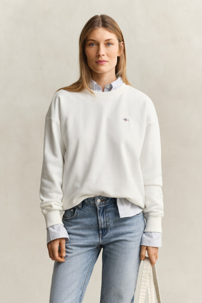 MIKINA GANT SHIELD C-NECK SWEAT - Fotografia č. 1