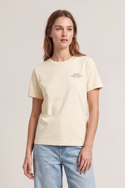 TRIČKO GANT REG GRAPHIC PRINT SS T-SHIRT - Fotografia č. 1