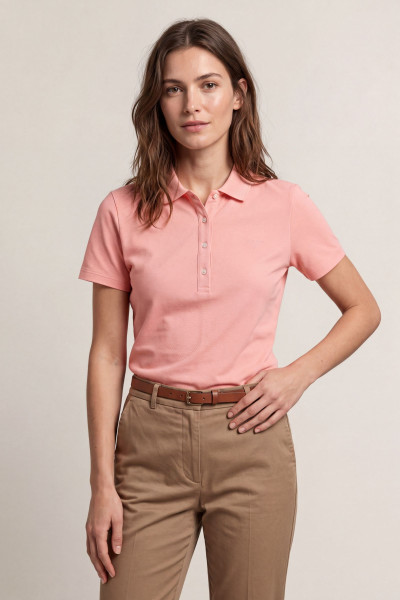 POLOKOŠEĽA GANT SLIM SHIELD SS PIQUE POLO - Fotografia č. 1
