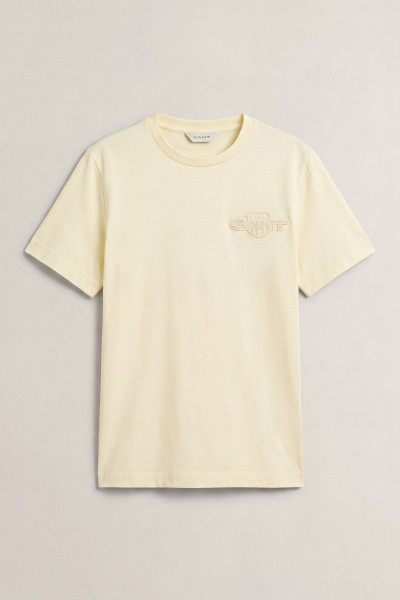TRIČKO GANT REG TONAL SHIELD SS T-SHIRT - Fotografia č. 1