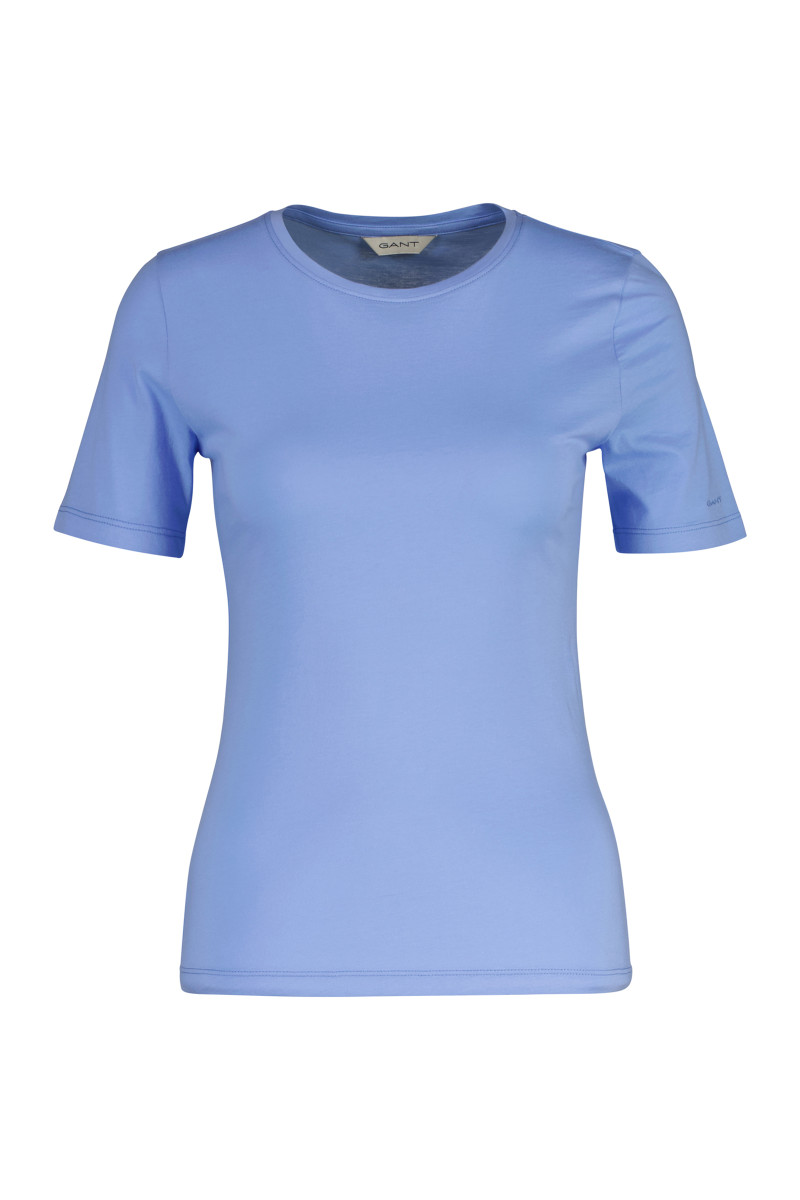 TRIČKO GANT LIGHT COTTON SS T-SHIRT PALACE BLUE