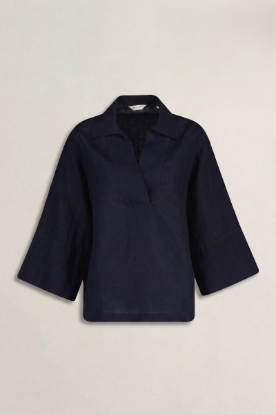 KOŠILE GANT REL LINEN POPOVER SHIRT - Fotografie č. 1