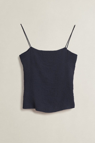 HALENKA GANT CRINKLED STRAP TOP - Fotografie č. 1