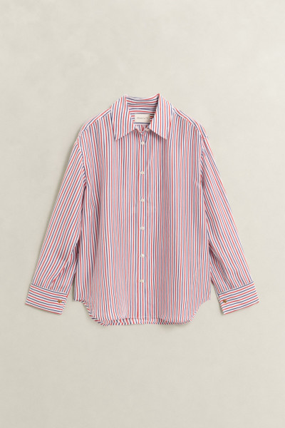 HALENKA GANT STRIPE HABOTAI SILK BLOUSE - Fotografie č. 1