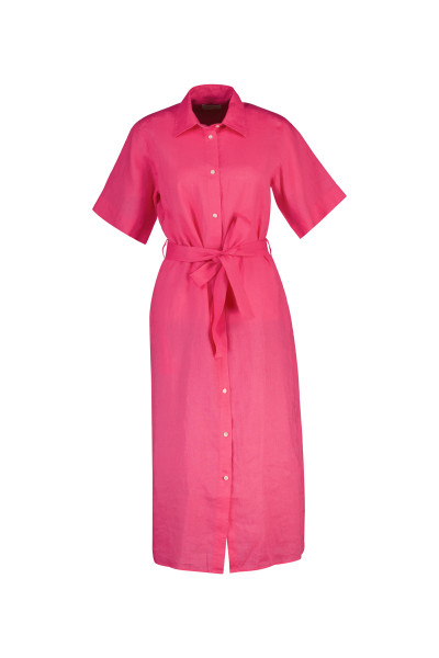 ŠATY GANT LINEN SS SHIRT DRESS - Fotografie č. 1