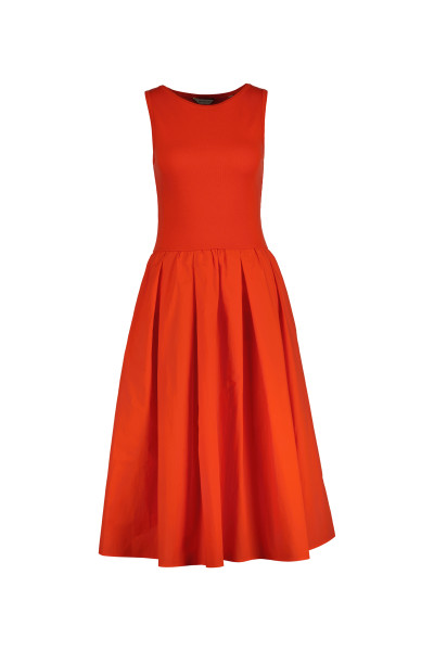 RUHA GANT JERSEY WOVEN COMBO DRESS - Kép 1